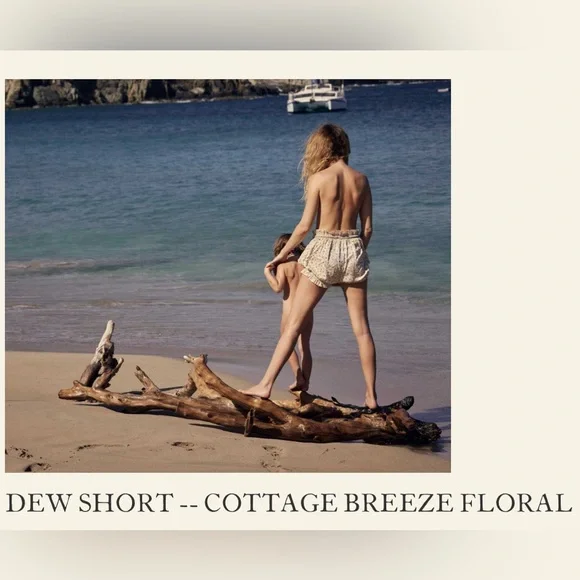 ✨🪷🍧DÔEN ‘Elle & Dew’ Silk Cottage Breeze Floral Embroidered Loungewear Set XS✨ - Picture 16 of 17